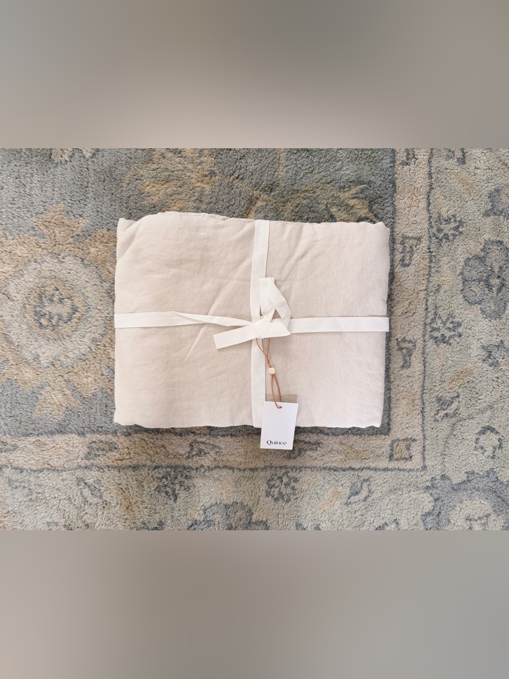 Quince 100% Linen King Duvet cover